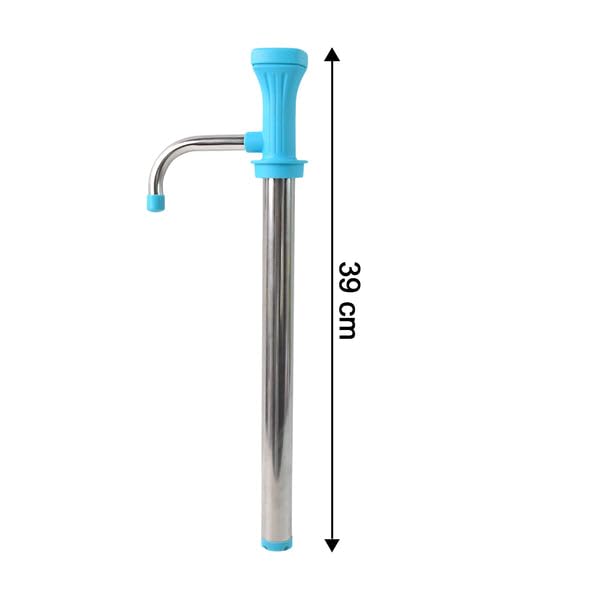 SUPERMOM Oil Pump – Manual Hand Pump for Kitchen, Garage, Tin Cans, Automatic Bottle Fuel Transfer, Stainless Steel Fluid Pumping Machine for Oil and Other Liquids Dispenser, Easy to Use (1 Pc) - Image 3