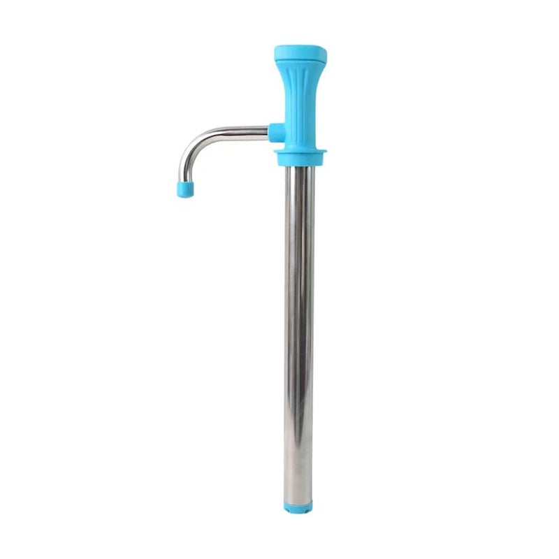 SUPERMOM Oil Pump – Manual Hand Pump for Kitchen, Garage, Tin Cans, Automatic Bottle Fuel Transfer, Stainless Steel Fluid Pumping Machine for Oil and Other Liquids Dispenser, Easy to Use (1 Pc) - Image 1
