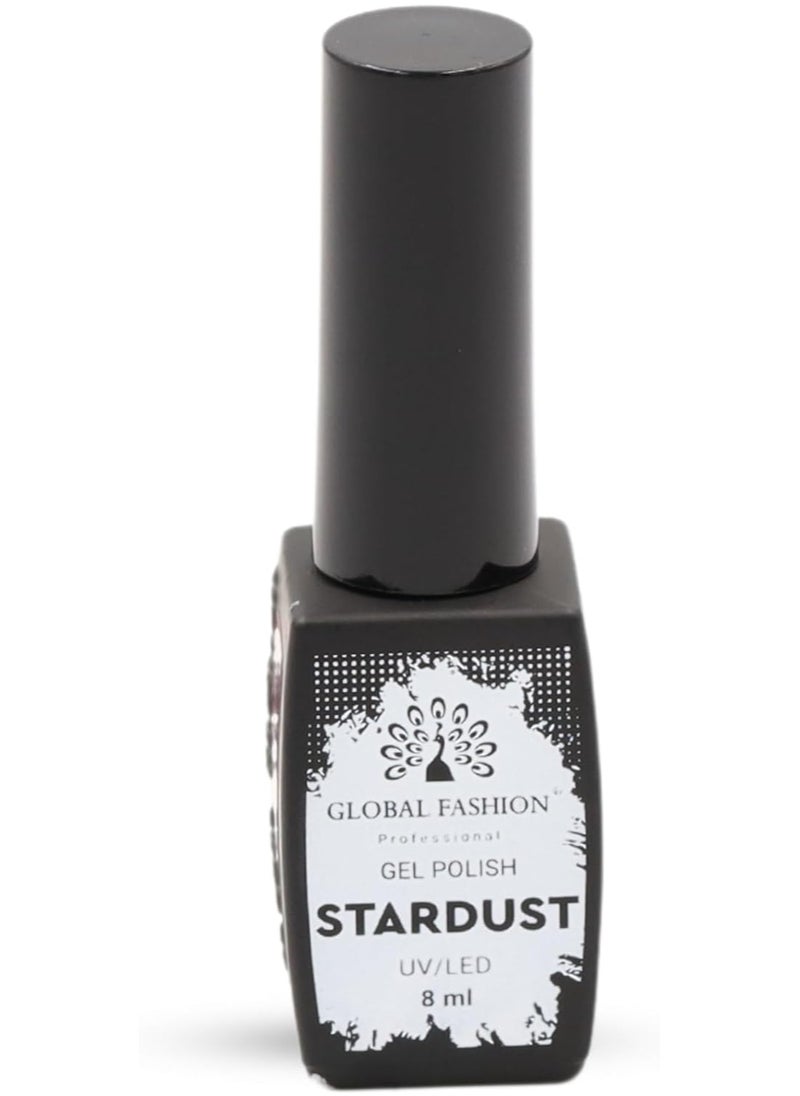 GLOBAL FASHION Professional - Stardust Gel Polish 8Ml Unleash A Universe Of Shimmering Hues On Your Fingertips (22 Colors)  (02) - Image 1