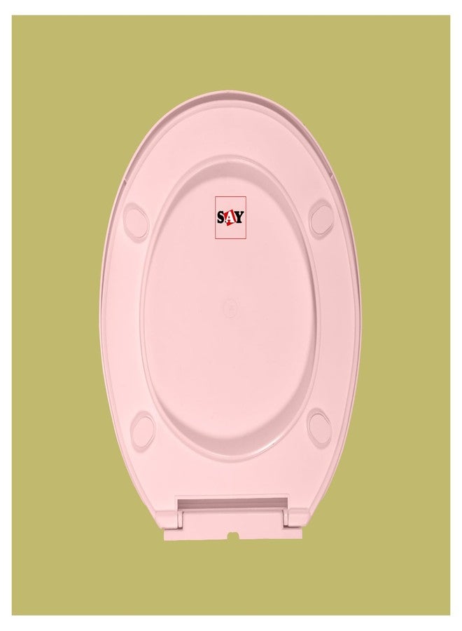 SAY Sleek Design Toilet Seat Cover Commode (Pink) - Image 5