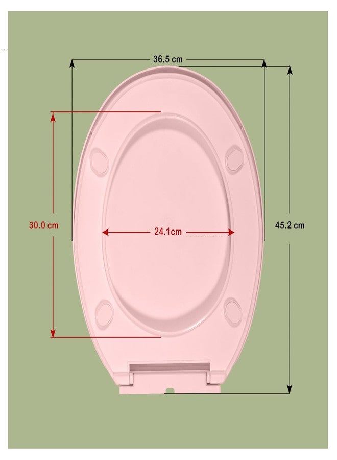 SAY Sleek Design Toilet Seat Cover Commode (Pink) - Image 3