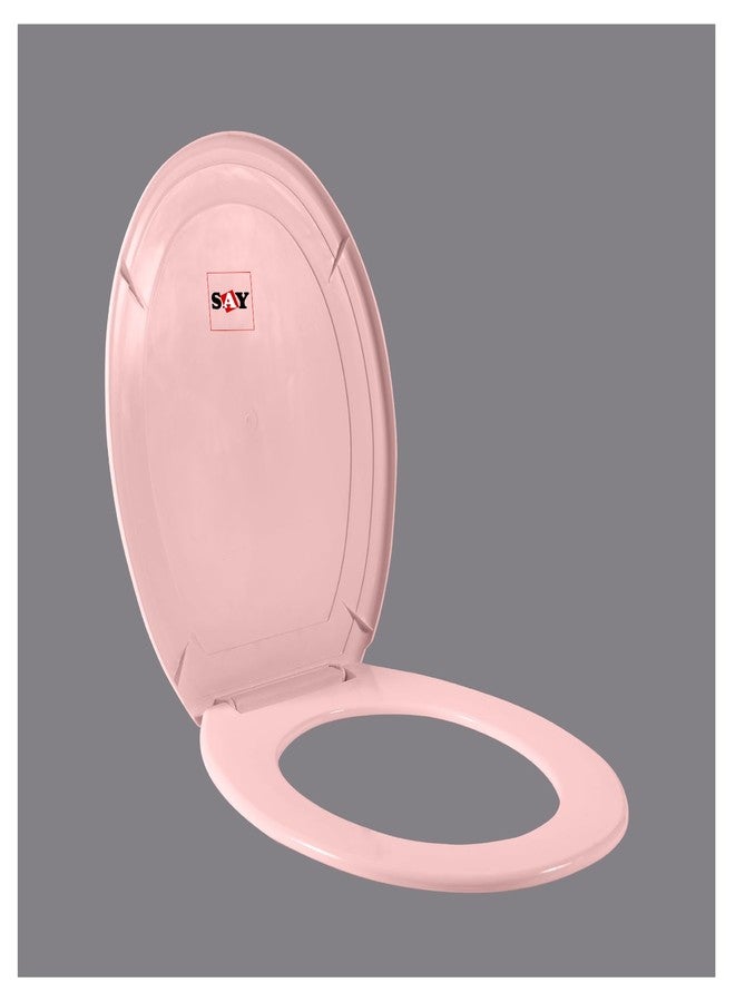 SAY Sleek Design Toilet Seat Cover Commode (Pink) - Image 2