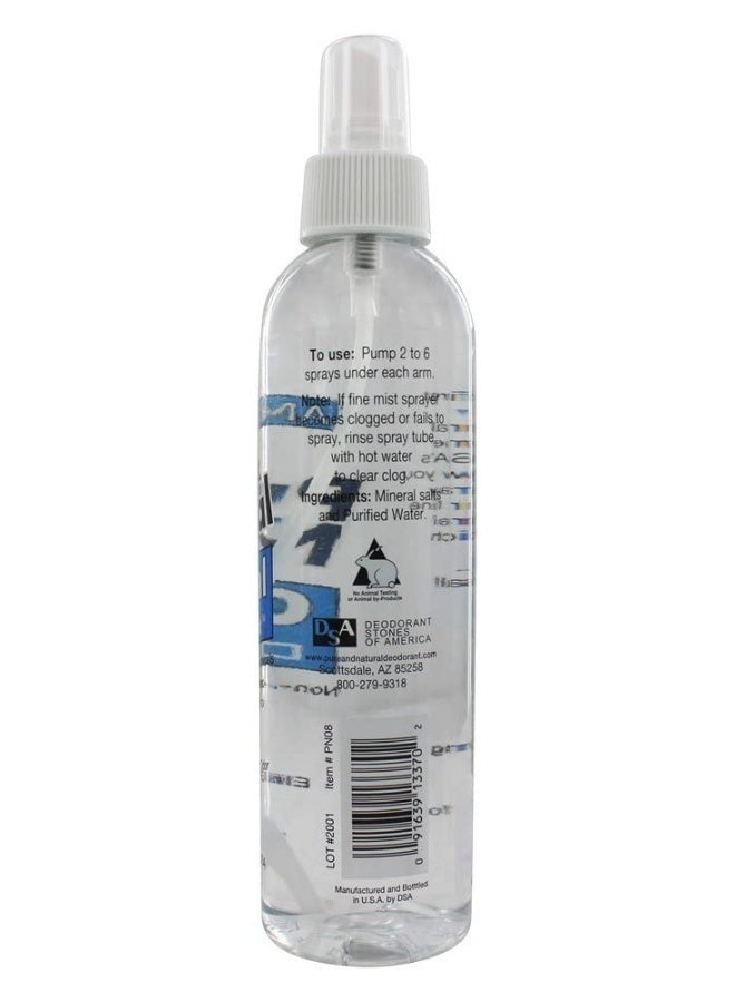 Thai Deodorant Stone Pure & Natural Crystal Pump, Deodorant Mist - 8 Oz  - Image 3