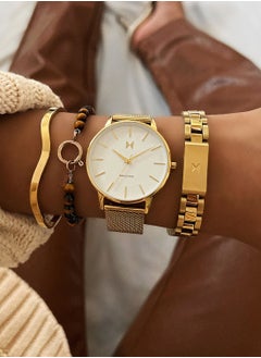 MVMT Women Analog Round Shape Stainless Steel Wrist Watch 28000220-D - 38 Mm  - Image 4
