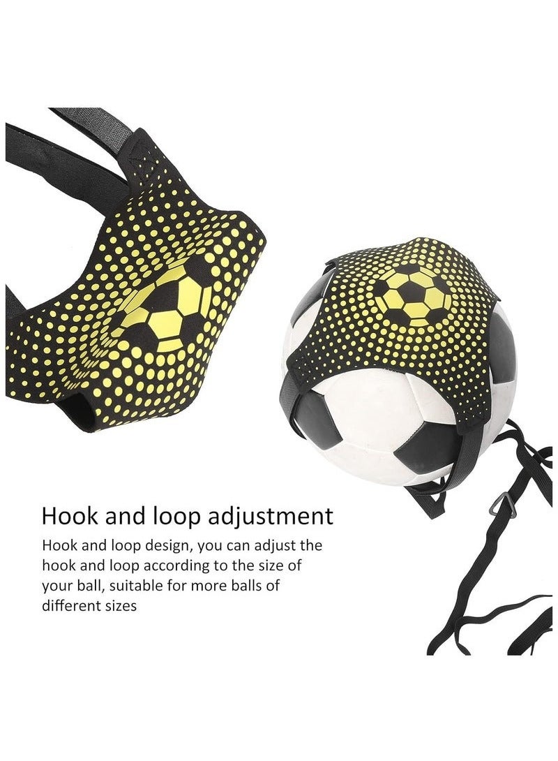 ATRJSZ Football Kick Trainer, Soccer Volleyball Rugby Trainer, Football Training Belt for Kids Adults Kick Throw Practice  - Image 2