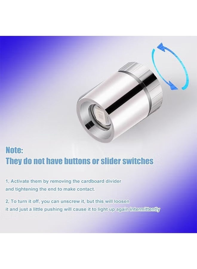 هابي دي إضاءة LED صغيرة، 10 مصابيح صغيرة تعمل بالبطارية لأعمال الحرف اليدوية، أضواء LED ميكرو للمنازل الدمية، الشخصيات التحركية، بناء الألعاب (أبيض) - Image 4