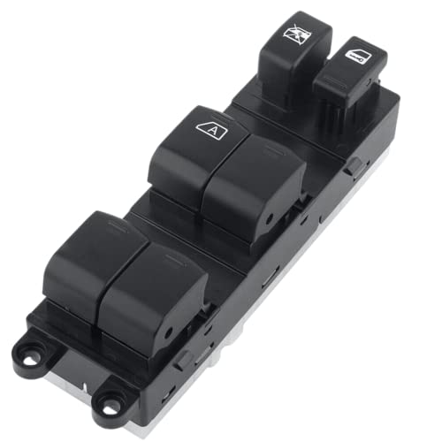 MOJTBE 25401-ZJ60A Driver Side Master Power Window Switch for Nissan Sentra 2008-2012, Nissan Pathfinder 2005-2007, Replace OE 25401-ZE80A, 25401-ZP40B, 25401-9W100, 25401-ZJ60A - Image 1
