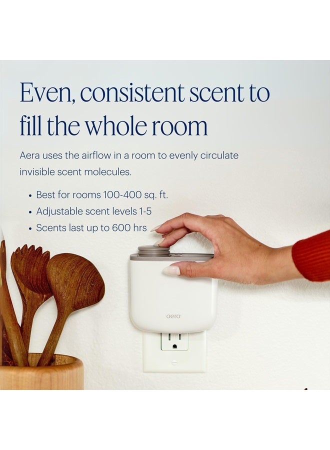 AERA Aera Mini Home Fragrance Diffuser Plug-in: Smart Home App Aroma Control, Essential Oil & Aromatherapy, Hypoallergenic Scent Technology, Safe for Family & Pets, White (Scent Capsules Sold Separately)  - Image 3