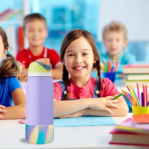 LUCKINEE 2Pcs Silicone Boot Bottom Base for Owala FreeSip Twist and Flip Flask 40OZ and Hydro Flask Wide Mouth 32oz 40oz and More Bottles with Bottom Diameter 3.46-3.65in - Image 5