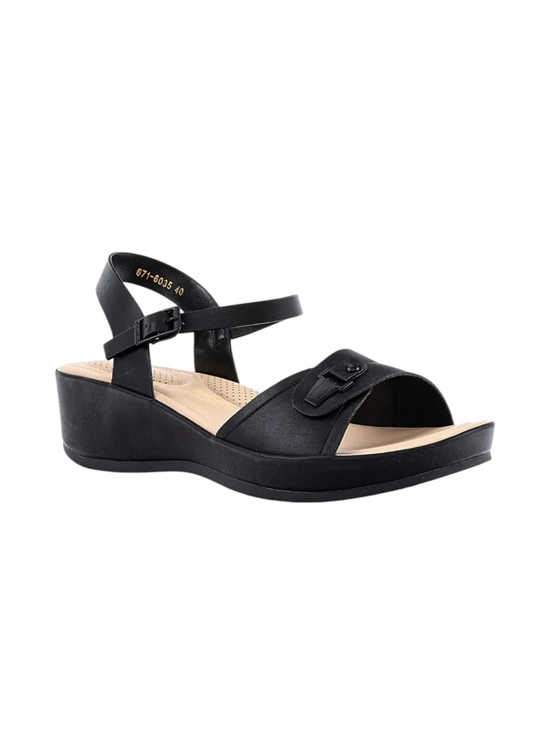 Bata Comfit Ankle Strap Wedge Sandals