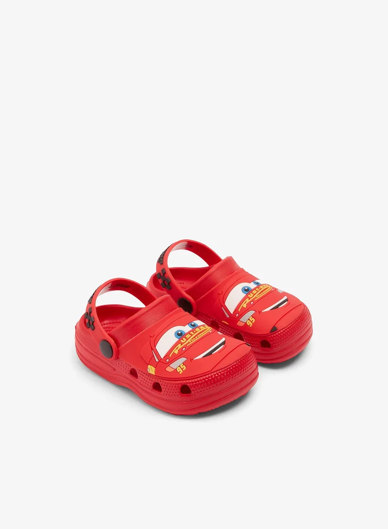 Matalan Cars Boys Red Clogs