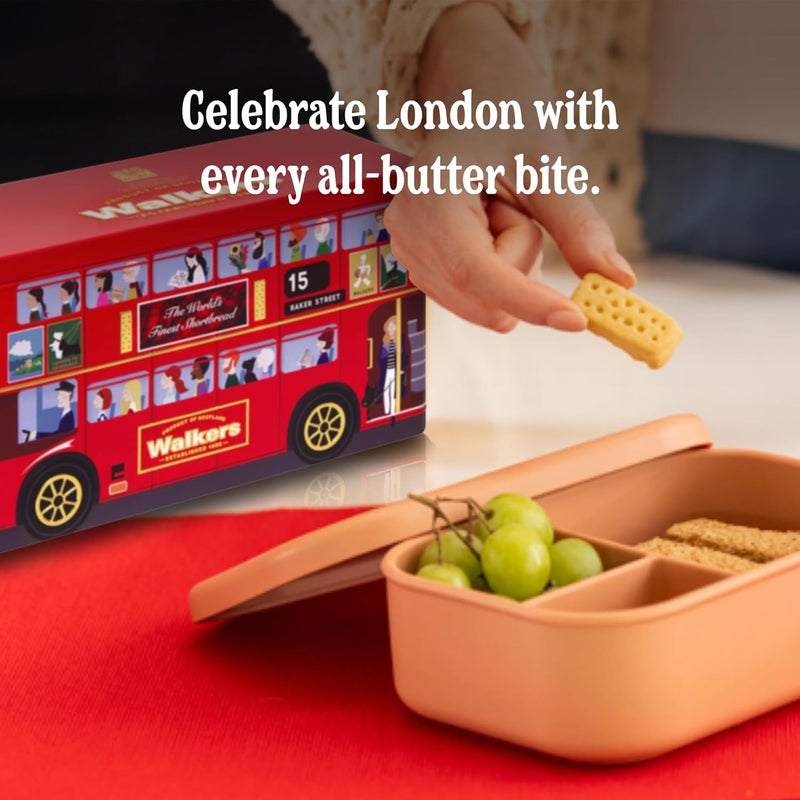 Walker's Walkers London Bus Shortbread Tin - 250g - Image 4