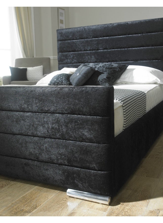 Havana Beds And Upholstery Sarah Luxury Handmade Double Bed (Suitable Mattress Fit :140 Cm X 190 Cm) - Image 3