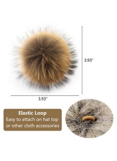 24 Pieces Faux Fur Pom Pom Ball Diy Fur Pom Poms For Hats Shoes Scarves Bag Pompoms Keychain Charms Knitting Hat Accessories (Natural Color) - pzsku/Z07BCC5F54D519F8576E3Z/45/_/1701152042/c903cd7c-91f8-45cf-ae49-bb180630f368