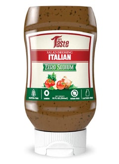Mrs Taste Sugar Free Zero Calories Zero Sodium  Onion & Garlic Salad Dressing Italian 300 ml