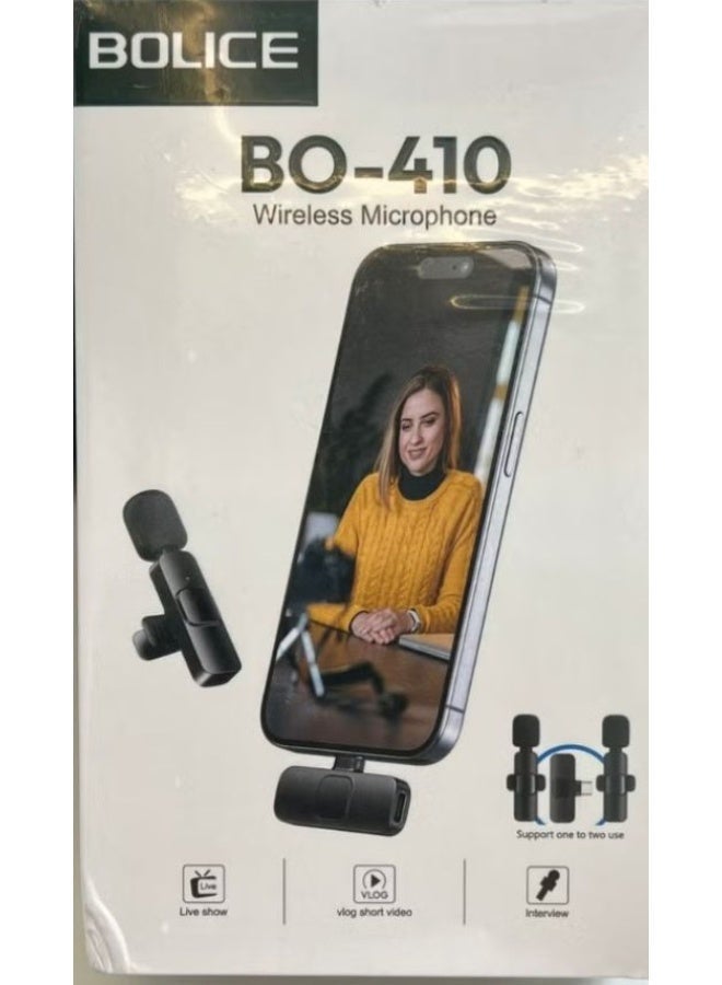 Bolice BO-410 Wireless Microphone - Image 1