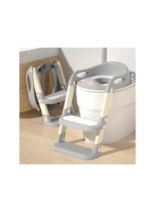 2-in-1 Kids' Potty Training Ladder Seat - Foldable & Adjustable Toilet Trainer with Steps T03 - pzsku/Z07BCEDEC2309A01FA734Z/45/1749549467/dea45191-e2ab-4b0a-a6a5-933219596c20