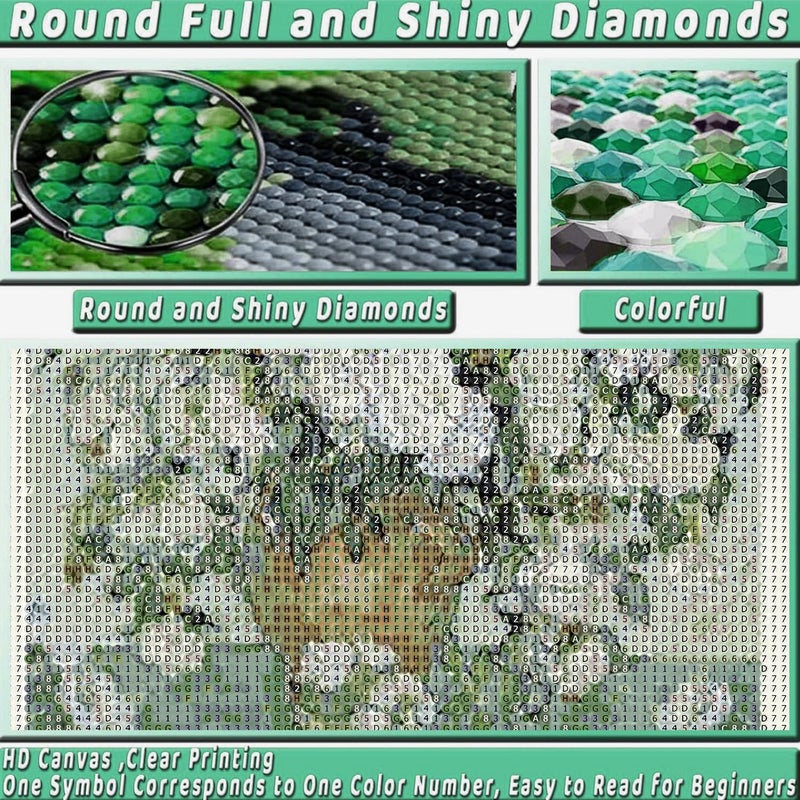 KICHANG Vintage Flowers Diamond Art Kits for Adults Beginner, Vase DIY Modern Diamond Painting 5D Round Full Drill Diamond Dots Gem Art Crafts with Tools,Funny Crafts for Home Wall Decor&Gift-12x16in - Image 5