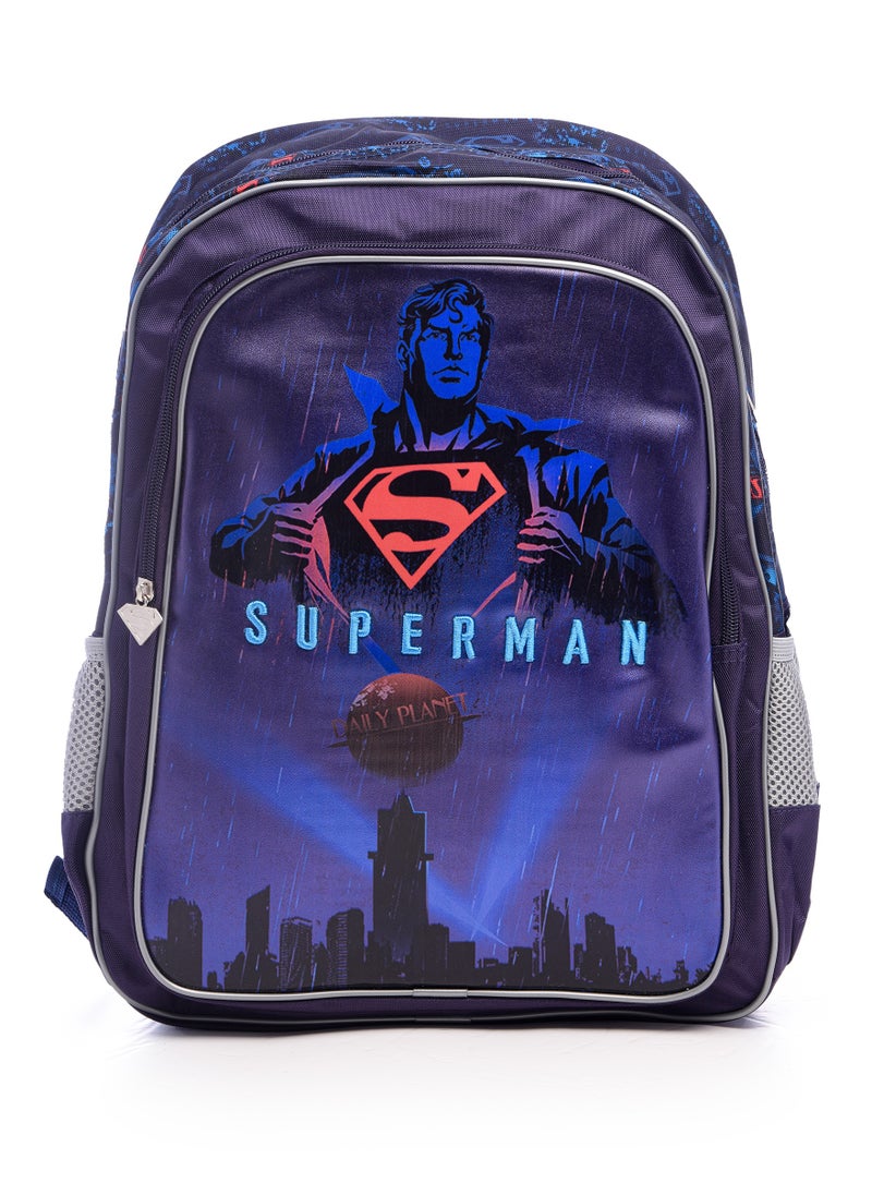 SUPERMAN - School Bag - Backpack - Image 1