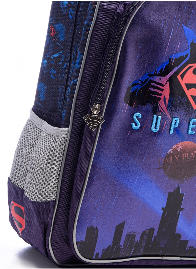 SUPERMAN - School Bag - Backpack - Image 1