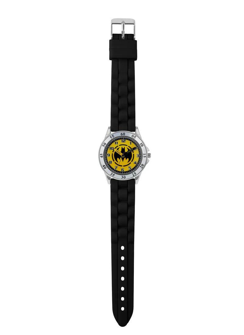 Batman Warner Brothers Batman Black Silicon Strap Watch - BAT9522