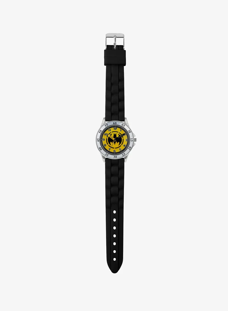 Batman Warner Brothers Batman Black Silicon Strap Watch - BAT9522