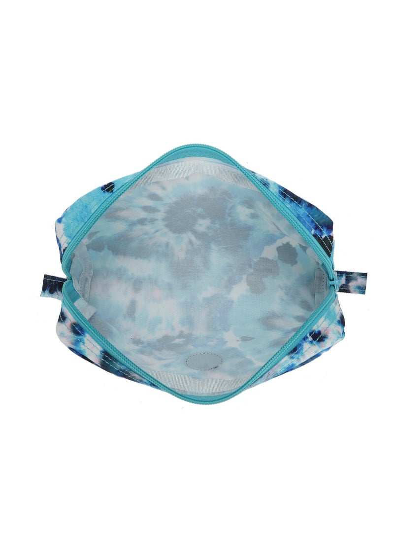 CUBS Tie Dyed Waterproof pencil case pouch with zip closure - Image 4