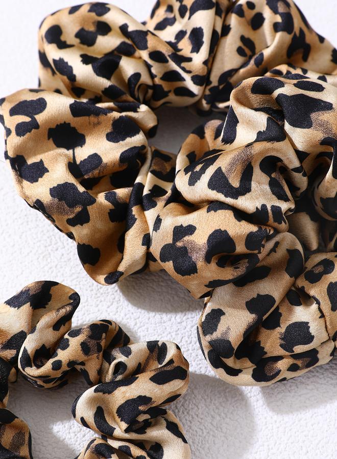Take Two Set of 3 - Leopard Hair Tie - Image 4