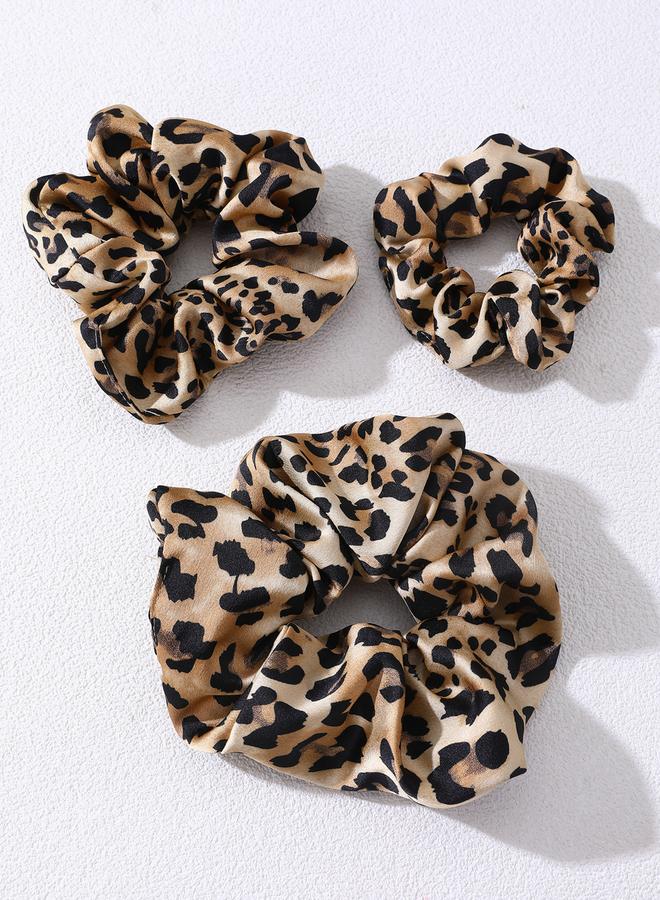 Take Two Set of 3 - Leopard Hair Tie - Image 2