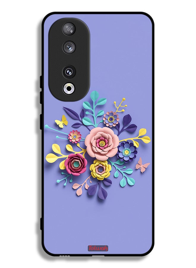 Tolwak Honor 90 Protective Case Cover Flowers Art - Image 1