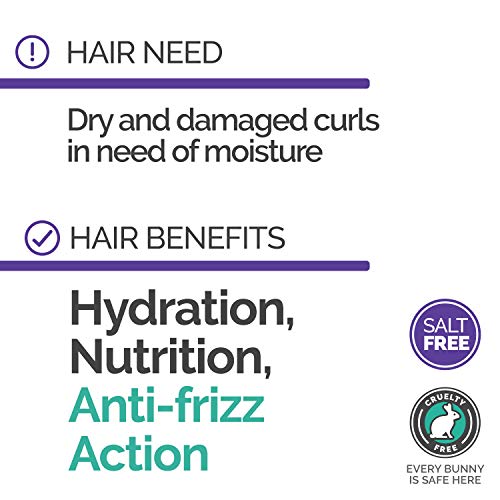 Novex My Curls Deep Conditioning Hair Mask Cream (35.2oz) Moisturizing Treatment Defines Curls, Controls Volume, Reduces Frizz, Adds Softness, for All Curly Hair Types - Image 3