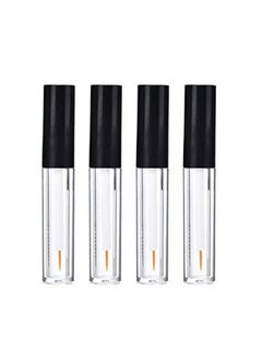 Aeyistry Aeyistry 4 Pcs 5ml Transparent Plastic Empty Eyeliner Tube,Eyelash Extension Liquid Storage Holder Container,DIY Makeup Tool  - Image 1