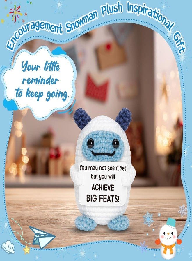 Frabaca Gift for Son Daughter - Positive Animals Crochet - Support Affirmation Gift for Birthday Graduation - Teenage Easter Basket Stuffers fillers Decor Essentials - Image 2