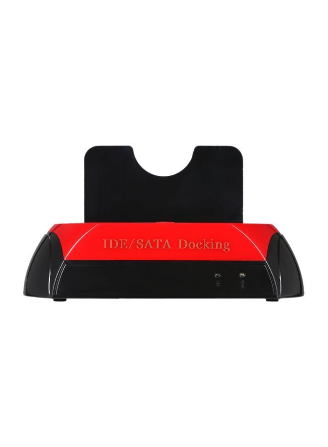 NIBEMINENT IDE/SATA HDD Docking Station With USB 2.0 Black/Red  - Image 4