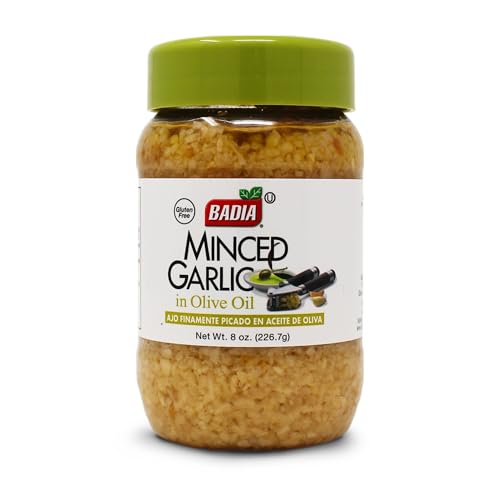 Badia Minced Garlic 8 oz - Image 1