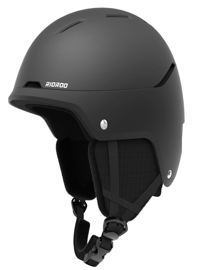 RIOROO Ski Helmet for Women Men, Safety Certified Snowboard Helmet with Shockproof ABS Hard Shell for Adults & Youth - Image 1