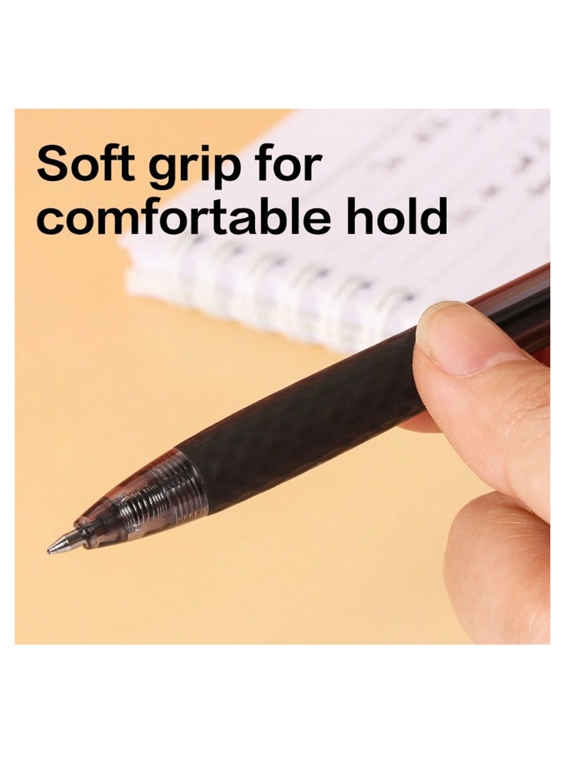 Deli 12-Piece Lineum Ballpoint Pen 0.7mm Tip Black Ink - Image 3