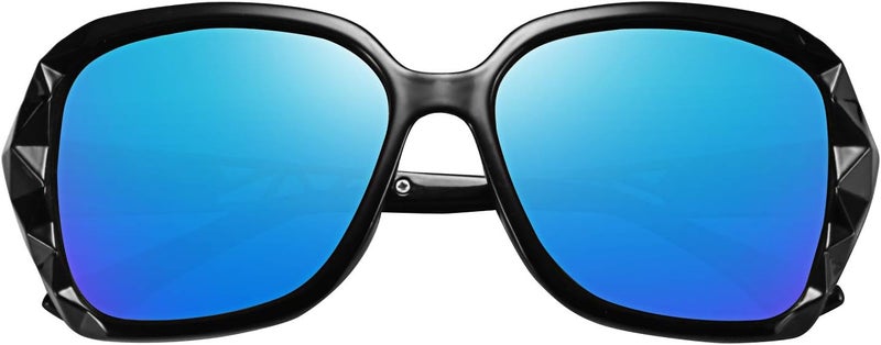 FEISEDY Budget global standard quality Polarized Women Square Sunglasses Sparkling Composite Vintage Frame B2289 Trendy budget practical design - Image 2