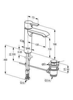 Project Singlelever Basin Mixer On The Floor And Overflow RAK-13060 - pzsku/Z07BE0070BA9C0B0AE14AZ/45/_/1702978156/35b10cab-29e2-45fa-bd92-f278500764bc