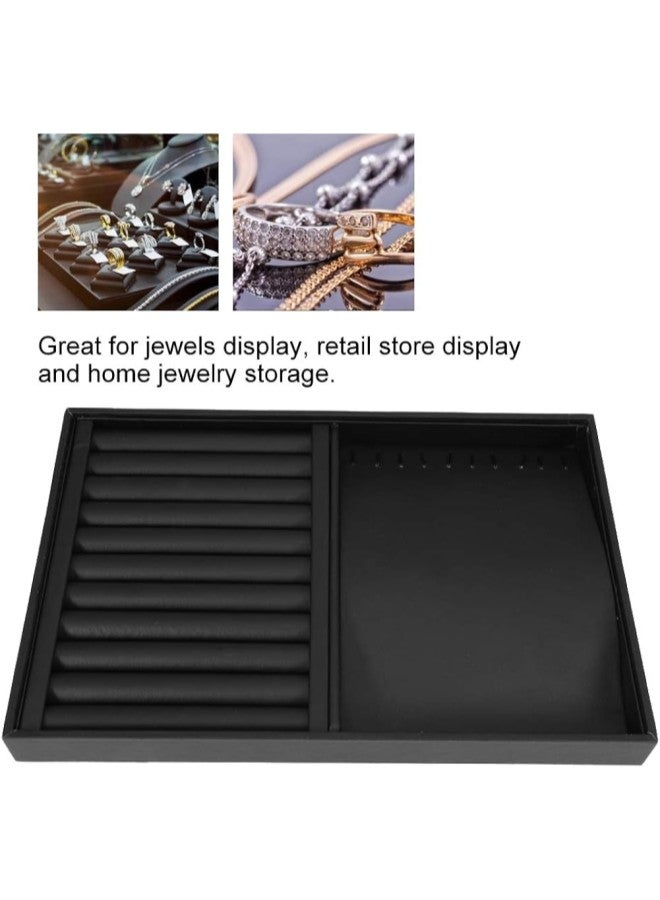 klarako Earrings Ring Tray, Storage Box, Earrings, Ring, Necklace and Bracelet Jewelry Box, Jewelry Tray, Ladies Jewelry Box Organizer  - Image 3