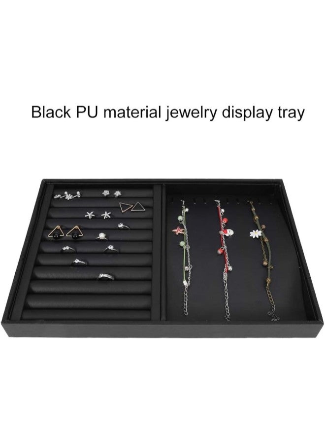 klarako Earrings Ring Tray, Storage Box, Earrings, Ring, Necklace and Bracelet Jewelry Box, Jewelry Tray, Ladies Jewelry Box Organizer  - Image 2