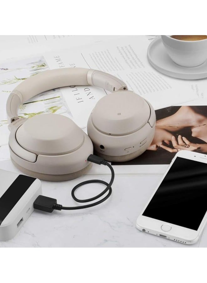 erorex USB Headphones Short Charger Cable, Compatible with Sony WH-1000XM5 WH-1000XM4 WH-ULT900N WH-XB920N WH-XB910N WH-CH720N Charger, USB-C to USB-C Replacement Power Charging Cord (1ft/30cm) - Image 2