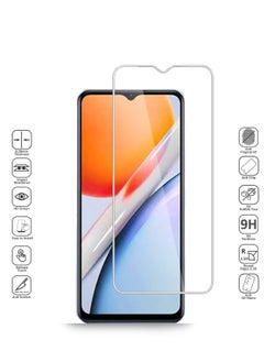 Techie 2 Pack HD Tempered Glass Screen Protector for Vivo Y36i 5G 2023 - Anti Reflection Anti Bubbles 9H Hardness 0.33 mm Rounded Edges Easy Installation  - Image 2