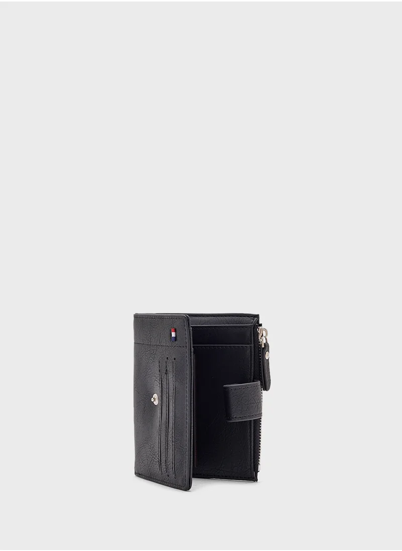 روبرت وود Webbing Detail Bi-Fold Wallet