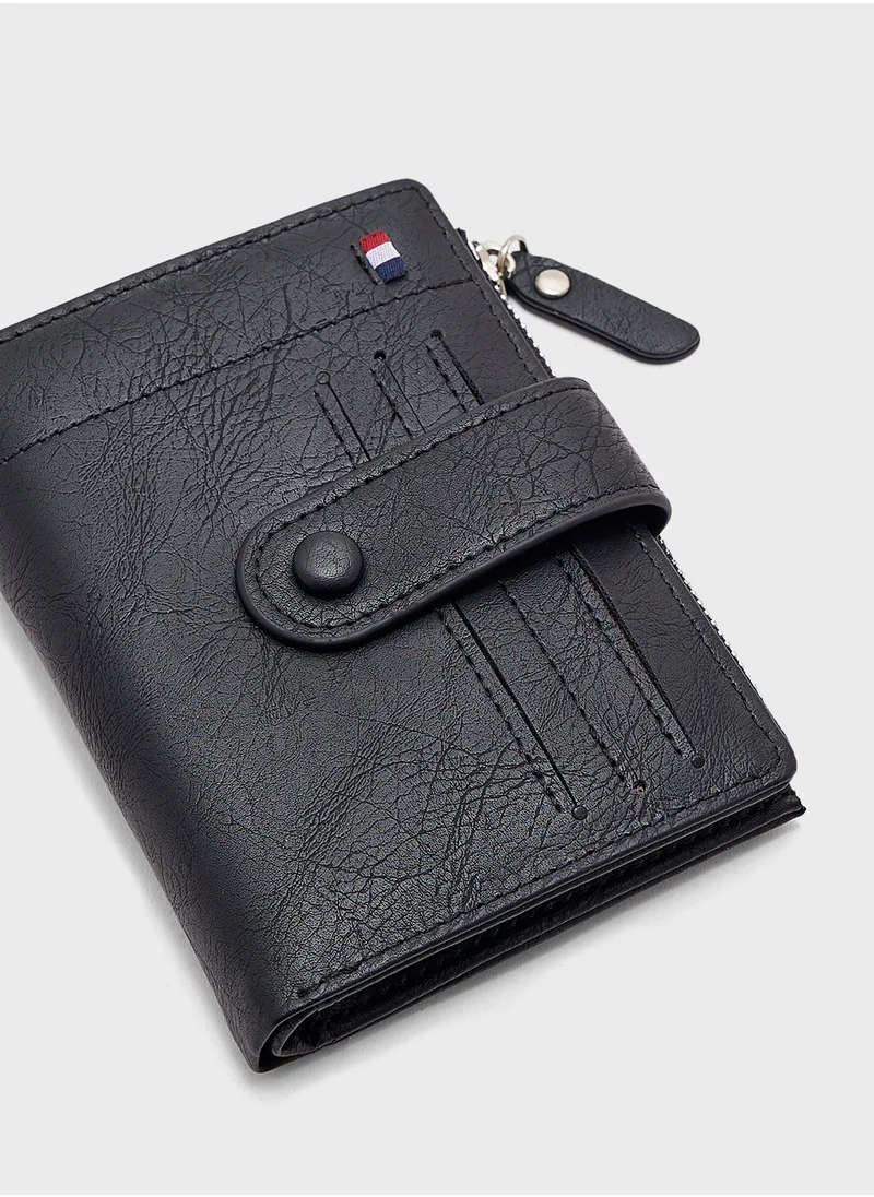روبرت وود Webbing Detail Bi-Fold Wallet