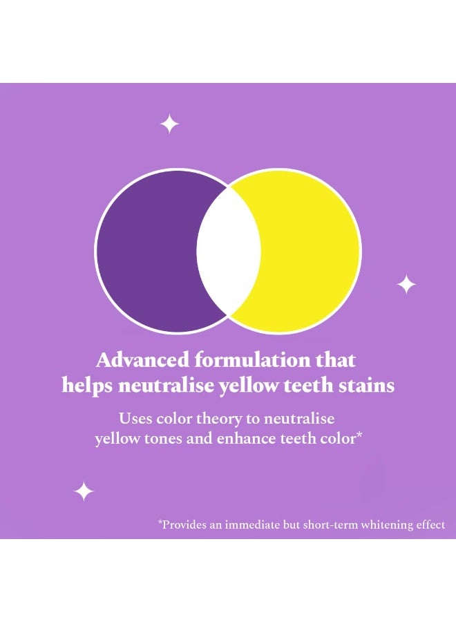 Perfora Teeth Whitening Combo | Enamel-Safe & Sensitivity-Free Oral Care Formula | For Fresh Breath & Bacteria Removal | Purple Toothpaste-75gm, Copper Tongue Cleaner, Manual Toothbrush-Pack of 2 - Image 4