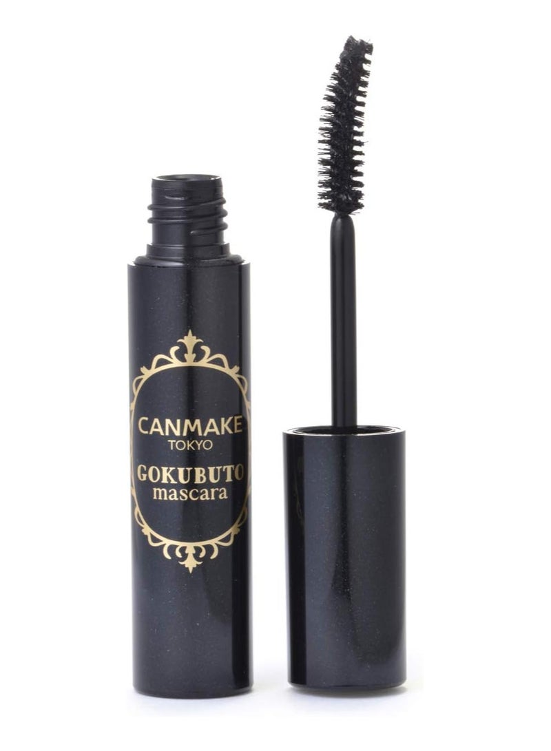 CANMAKE Mascara GOKUBUTO Hyper Volume 01 Super Black - Image 1