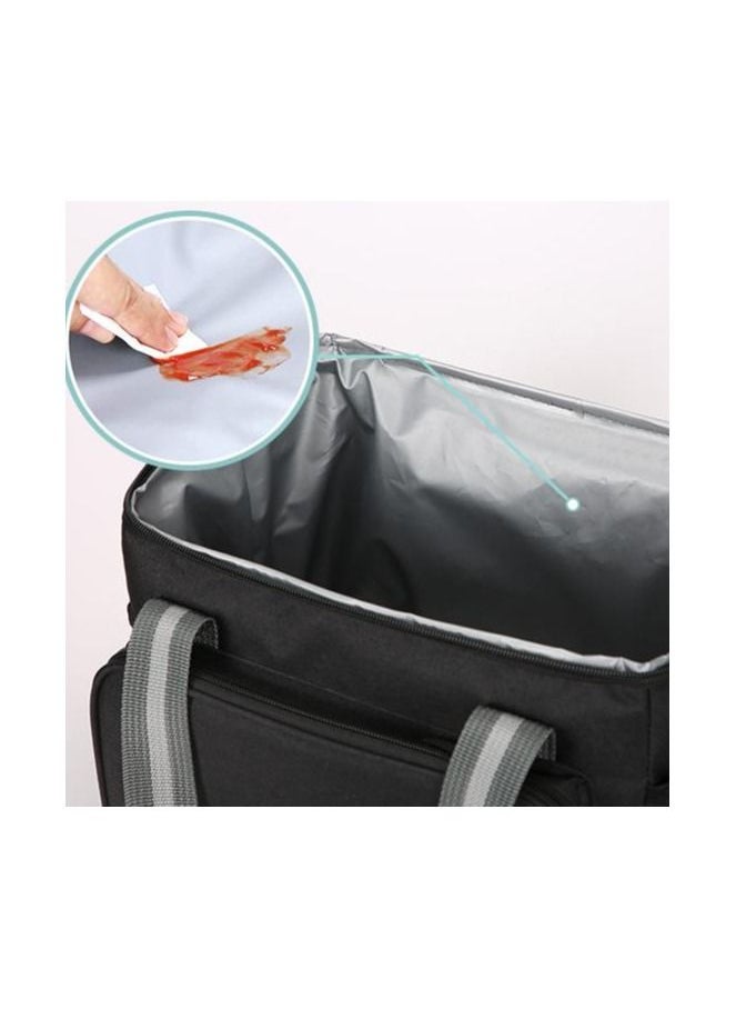 Portable Lunch Bag New Thermal Insulated Lunch Box Tote Cooler Handbag Bento Pouch Dinner Container School Food Storage Bags