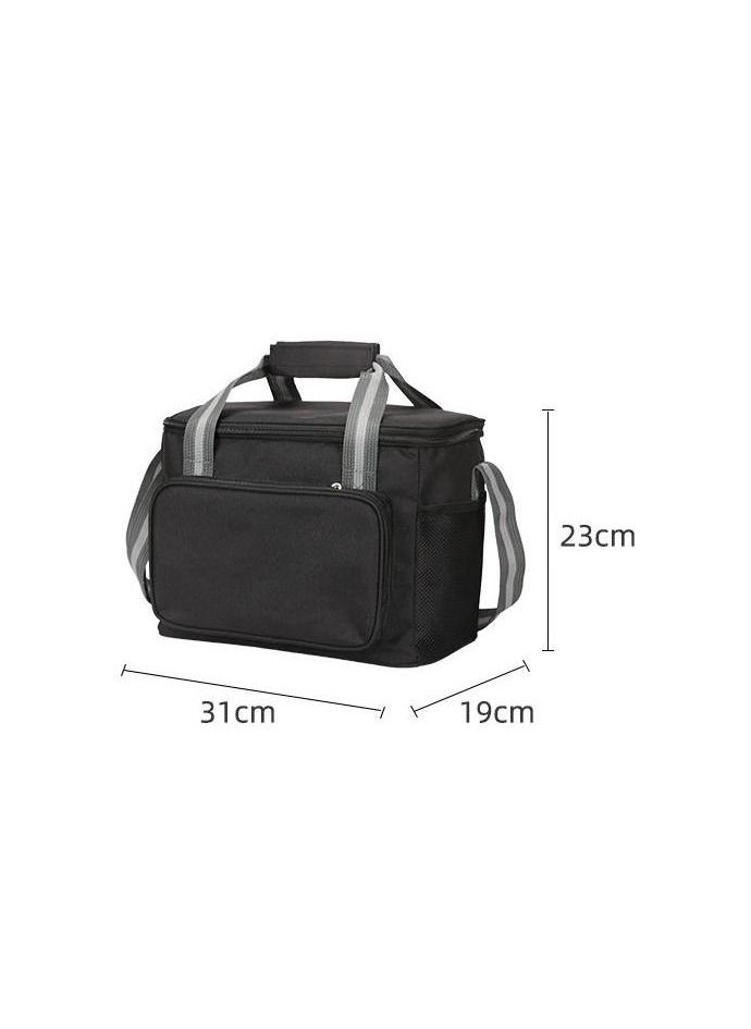 Portable Lunch Bag New Thermal Insulated Lunch Box Tote Cooler Handbag Bento Pouch Dinner Container School Food Storage Bags