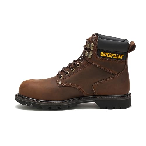 Caterpillar Men's Second Shift ST Work Boot,Dark Brown,7 W US - Image 4